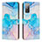 Custodia Portafoglio In Pelle Fantasia Modello Cover con Supporto Y01X per Samsung Galaxy S20 Lite 5G