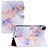 Custodia Portafoglio In Pelle Fantasia Modello Cover con Supporto Y02B per Apple iPad Pro 11 (2020) Bianco