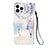 Custodia Portafoglio In Pelle Fantasia Modello Cover con Supporto Y02B per Apple iPhone 13 Pro