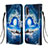 Custodia Portafoglio In Pelle Fantasia Modello Cover con Supporto Y02B per Samsung Galaxy A01 SM-A015