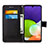 Custodia Portafoglio In Pelle Fantasia Modello Cover con Supporto Y02B per Samsung Galaxy A22 4G