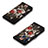 Custodia Portafoglio In Pelle Fantasia Modello Cover con Supporto Y02B per Samsung Galaxy A30