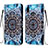 Custodia Portafoglio In Pelle Fantasia Modello Cover con Supporto Y02B per Samsung Galaxy M01s Multicolore