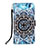 Custodia Portafoglio In Pelle Fantasia Modello Cover con Supporto Y02B per Samsung Galaxy Note 20 5G