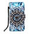 Custodia Portafoglio In Pelle Fantasia Modello Cover con Supporto Y02B per Samsung Galaxy Note 20 Ultra 5G