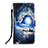 Custodia Portafoglio In Pelle Fantasia Modello Cover con Supporto Y02B per Samsung Galaxy XCover 5 SM-G525F