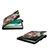 Custodia Portafoglio In Pelle Fantasia Modello Cover con Supporto Y03B per Apple iPad Mini 4