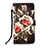 Custodia Portafoglio In Pelle Fantasia Modello Cover con Supporto Y03B per Apple iPhone 13 Pro