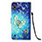 Custodia Portafoglio In Pelle Fantasia Modello Cover con Supporto Y03B per Samsung Galaxy A10