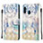 Custodia Portafoglio In Pelle Fantasia Modello Cover con Supporto Y03B per Samsung Galaxy A20e