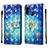 Custodia Portafoglio In Pelle Fantasia Modello Cover con Supporto Y03B per Samsung Galaxy A20e