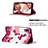 Custodia Portafoglio In Pelle Fantasia Modello Cover con Supporto Y03B per Samsung Galaxy A30