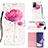 Custodia Portafoglio In Pelle Fantasia Modello Cover con Supporto Y03B per Samsung Galaxy Note 20 Ultra 5G