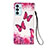 Custodia Portafoglio In Pelle Fantasia Modello Cover con Supporto Y03B per Samsung Galaxy Quantum2 5G