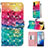 Custodia Portafoglio In Pelle Fantasia Modello Cover con Supporto Y03B per Samsung Galaxy S20 5G Rosso