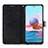 Custodia Portafoglio In Pelle Fantasia Modello Cover con Supporto Y03B per Xiaomi Poco M5S