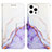 Custodia Portafoglio In Pelle Fantasia Modello Cover con Supporto Y04B per Apple iPhone 13 Pro Max