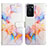 Custodia Portafoglio In Pelle Fantasia Modello Cover con Supporto Y04B per Oppo A55S 5G