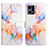 Custodia Portafoglio In Pelle Fantasia Modello Cover con Supporto Y04B per Oppo Reno7 4G Blu