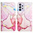 Custodia Portafoglio In Pelle Fantasia Modello Cover con Supporto Y04B per Samsung Galaxy M32 5G