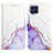Custodia Portafoglio In Pelle Fantasia Modello Cover con Supporto Y04B per Samsung Galaxy M33 5G