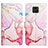 Custodia Portafoglio In Pelle Fantasia Modello Cover con Supporto Y04B per Xiaomi Redmi Note 9 Pro Max Rosa