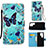 Custodia Portafoglio In Pelle Fantasia Modello Cover con Supporto Y05B per Samsung Galaxy S21 Ultra 5G