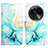 Custodia Portafoglio In Pelle Fantasia Modello Cover con Supporto YB4 per Oppo Find X6 Pro 5G
