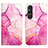 Custodia Portafoglio In Pelle Fantasia Modello Cover con Supporto YB4 per Sony Xperia 1 V