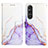 Custodia Portafoglio In Pelle Fantasia Modello Cover con Supporto YB4 per Sony Xperia 1 V