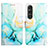 Custodia Portafoglio In Pelle Fantasia Modello Cover con Supporto YB4 per Sony Xperia 1 V