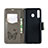 Custodia Portafoglio In Pelle Farfalla Cover con Supporto B01F per Samsung Galaxy A40s