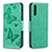 Custodia Portafoglio In Pelle Farfalla Cover con Supporto B01F per Samsung Galaxy A50