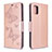 Custodia Portafoglio In Pelle Farfalla Cover con Supporto B01F per Samsung Galaxy A51 4G