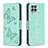 Custodia Portafoglio In Pelle Farfalla Cover con Supporto B01F per Samsung Galaxy M33 5G