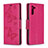 Custodia Portafoglio In Pelle Farfalla Cover con Supporto B01F per Samsung Galaxy Note 10 5G