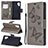 Custodia Portafoglio In Pelle Farfalla Cover con Supporto B01F per Samsung Galaxy Note 10 Plus 5G