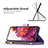 Custodia Portafoglio In Pelle Farfalla Cover con Supporto B03F per Samsung Galaxy S20 FE 5G