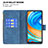 Custodia Portafoglio In Pelle Farfalla Cover con Supporto B03F per Xiaomi Redmi Note 9 Pro