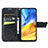 Custodia Portafoglio In Pelle Farfalla Cover con Supporto per Huawei Honor X10 Max 5G