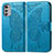 Custodia Portafoglio In Pelle Farfalla Cover con Supporto per Motorola Moto E32s