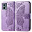 Custodia Portafoglio In Pelle Farfalla Cover con Supporto per Motorola Moto G 5G (2023) Lavanda