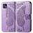 Custodia Portafoglio In Pelle Farfalla Cover con Supporto per Motorola Moto G50 5G Lavanda