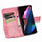 Custodia Portafoglio In Pelle Farfalla Cover con Supporto per Oppo Find X3 5G