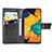 Custodia Portafoglio In Pelle Farfalla Cover con Supporto per Samsung Galaxy A30