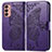 Custodia Portafoglio In Pelle Farfalla Cover con Supporto per Samsung Galaxy F13 4G