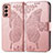 Custodia Portafoglio In Pelle Farfalla Cover con Supporto per Samsung Galaxy F13 4G
