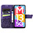 Custodia Portafoglio In Pelle Farfalla Cover con Supporto per Samsung Galaxy M13 5G