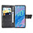 Custodia Portafoglio In Pelle Farfalla Cover con Supporto per Samsung Galaxy Note 10 Plus 5G