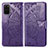 Custodia Portafoglio In Pelle Farfalla Cover con Supporto per Samsung Galaxy S20 Plus 5G Viola